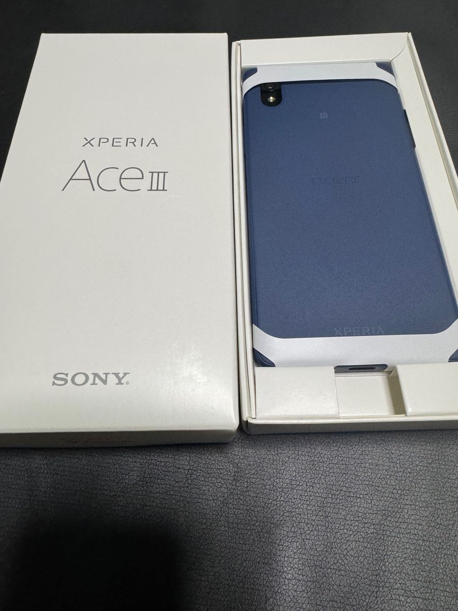 中古美品】 Xperia Ace III ブルー 64 GB Y!mobile