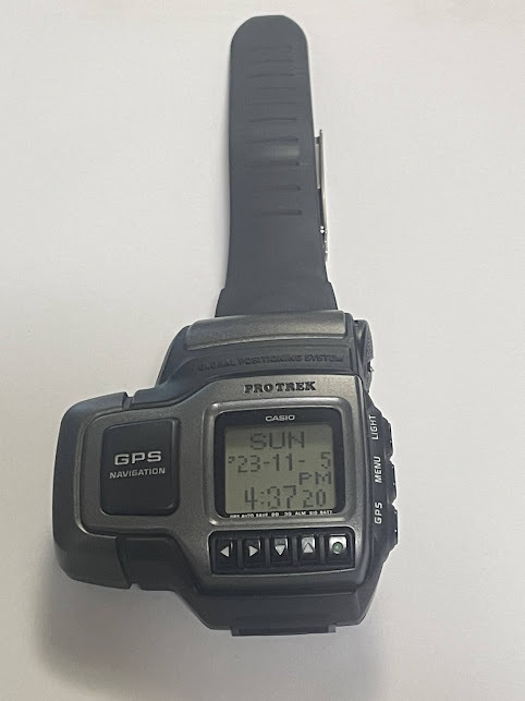  ★CASIO PRO TREK GPS Navigation カシオ プロトレック (1841) PRT-1 腕時計★_画像1