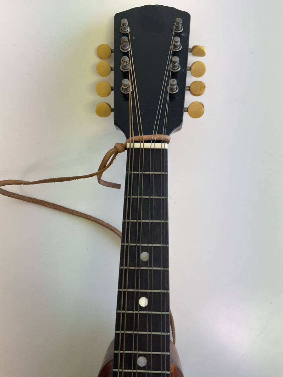 Gibson Style A Mandolin ギブソン　マンドリン　ヴィンテージ　ハードケース付き　ピック、カポ付き_画像4
