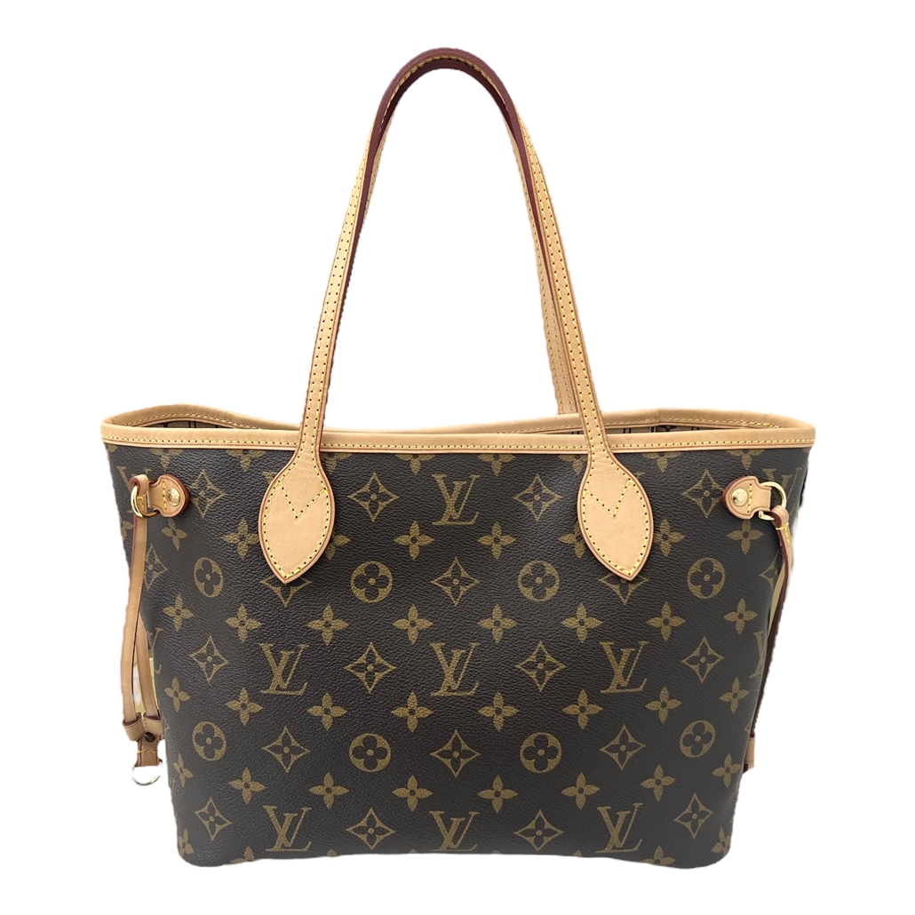 Louis Vuitton ルイヴィトン M40155 ネヴァーフルPM モノグラム ブラウン トート ハンドバッグ レディース_画像1