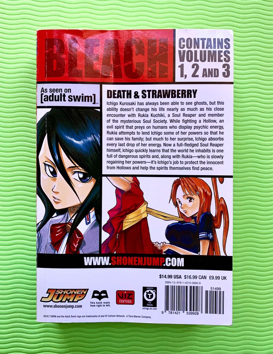 Bleach (3-in-1 Edition) ブリーチ コミック（英語版）