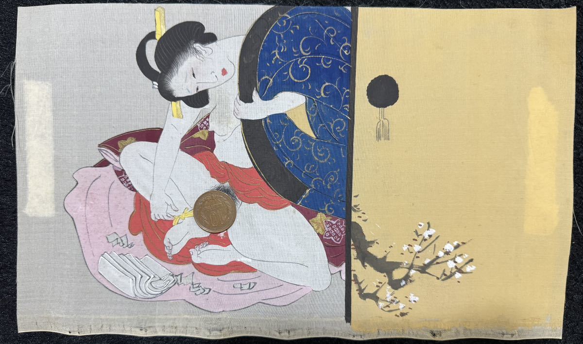 Yahoo!オークション - 真作/江戸期肉筆春画 浮世絵 艶本 枕絵 秘 Yahoo!オークション - 真作/江戸期肉筆春画 浮世絵 艶本 枕絵 秘