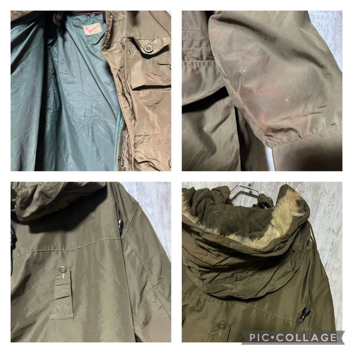  Canada army liner attaching 70s combat Parker Mod's Coat N3-B old clothes 