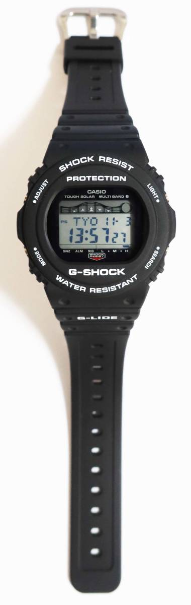 CASIO カシオ G-SHOCK G-LIDE GWX-5700CS-1JF ソーラー電波腕時計 中古_画像4