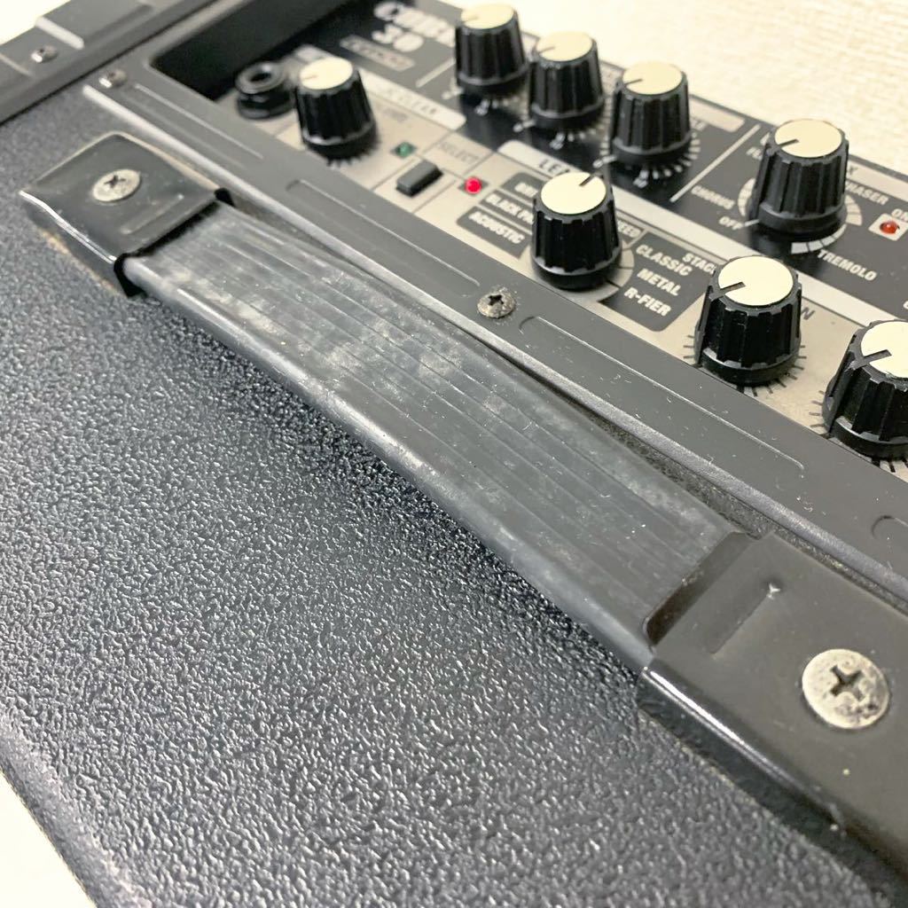 【E-3】 Roland CUBE-30J CUBE-30 ギターアンプ ローランド 中古 音出し確認済み 動作OK 汚れや埃あり 1097-60_画像4