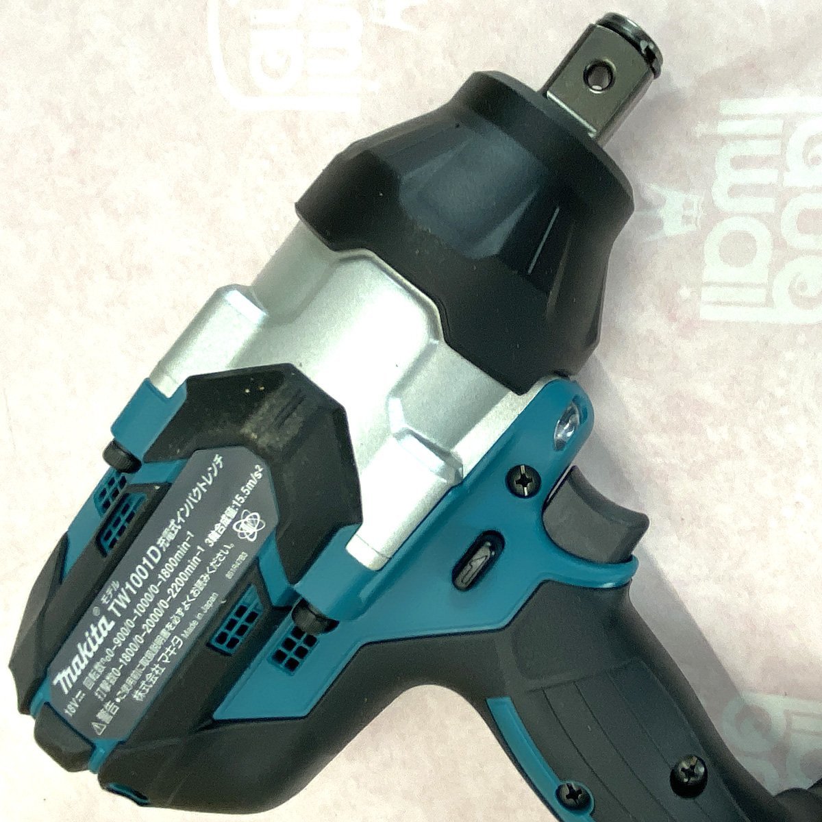 未使用 マキタ 充電式インパクトレンチ TW1001DZ 本体のみ 18V 送料無料 【K16】 makita 純正 新品同様_画像2