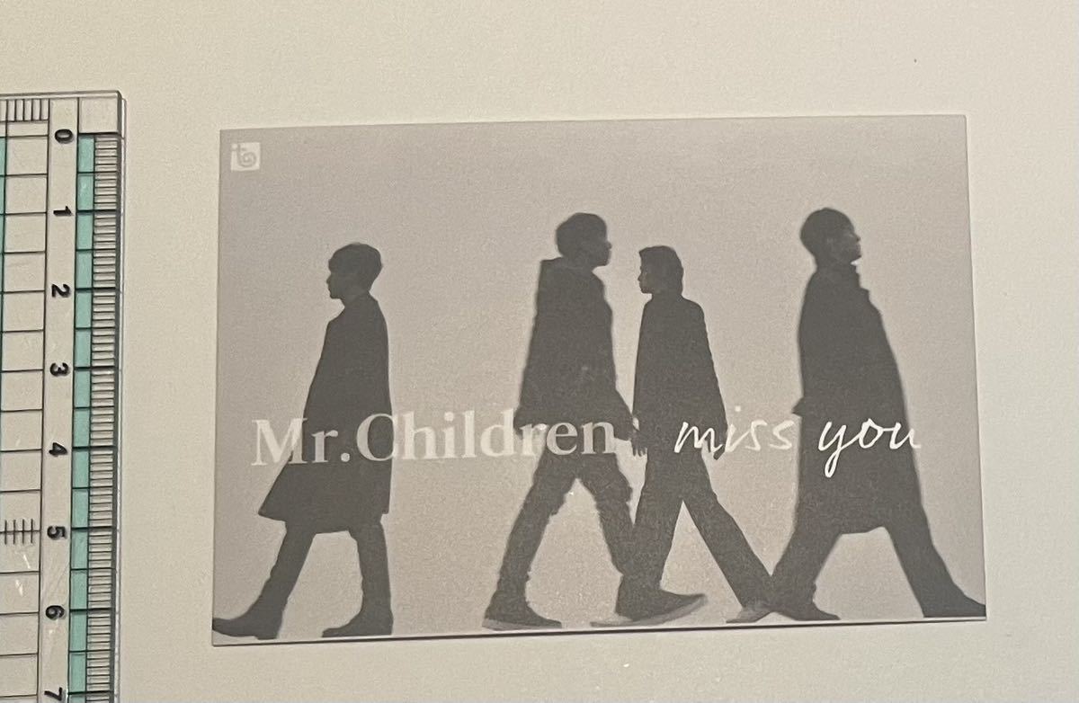 Mr.Children　CD特典　ステッカー　(シール) ミスチル_画像1