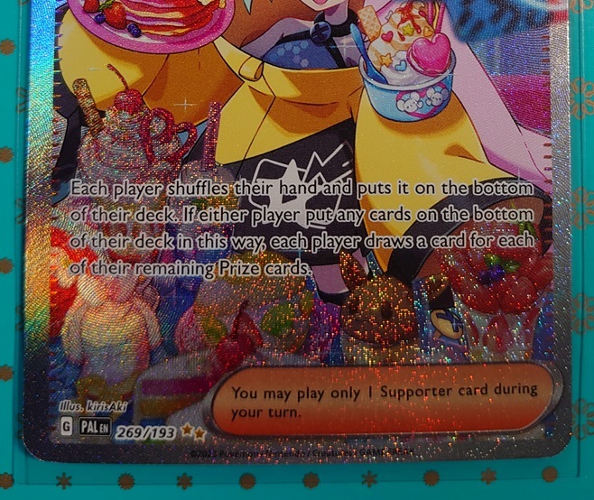 ポケカ 英語版 正規品 ナンジャモ 269/193 SAR 海外版 ポケモン ポケカ 英語版 正規品 ナンジャモ 269/193 SAR 海外版 ポケモン