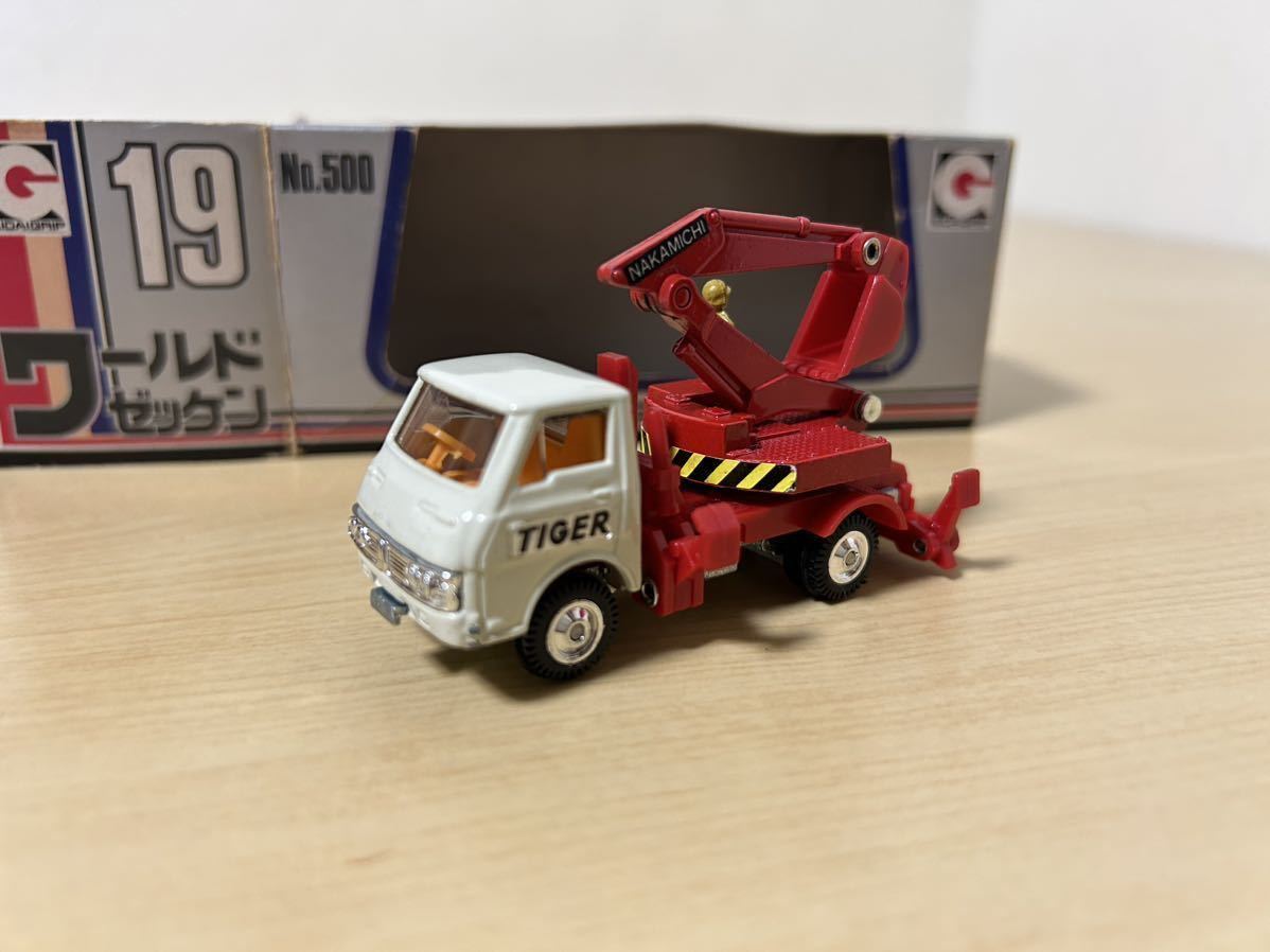 建設車両、作業車 Eidai Grip 1/62 Nakamichi Truck Backhoe