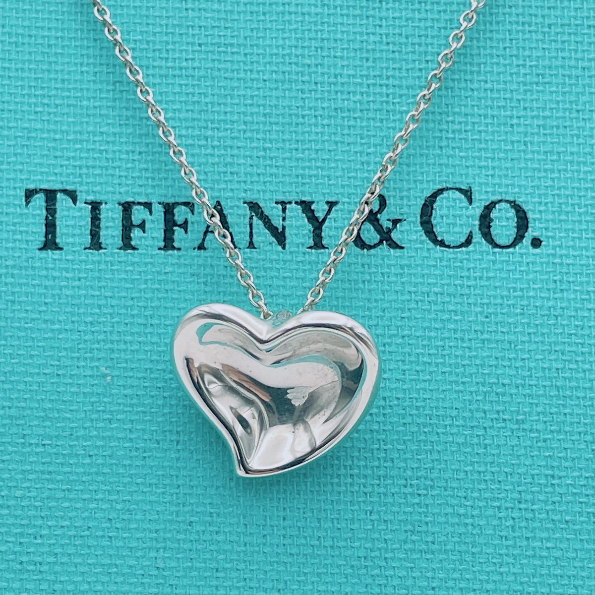 【極美品】Tiffany & Co ネックレス　カーブドハート　シルバー925 Yahoo!フリマ（旧）