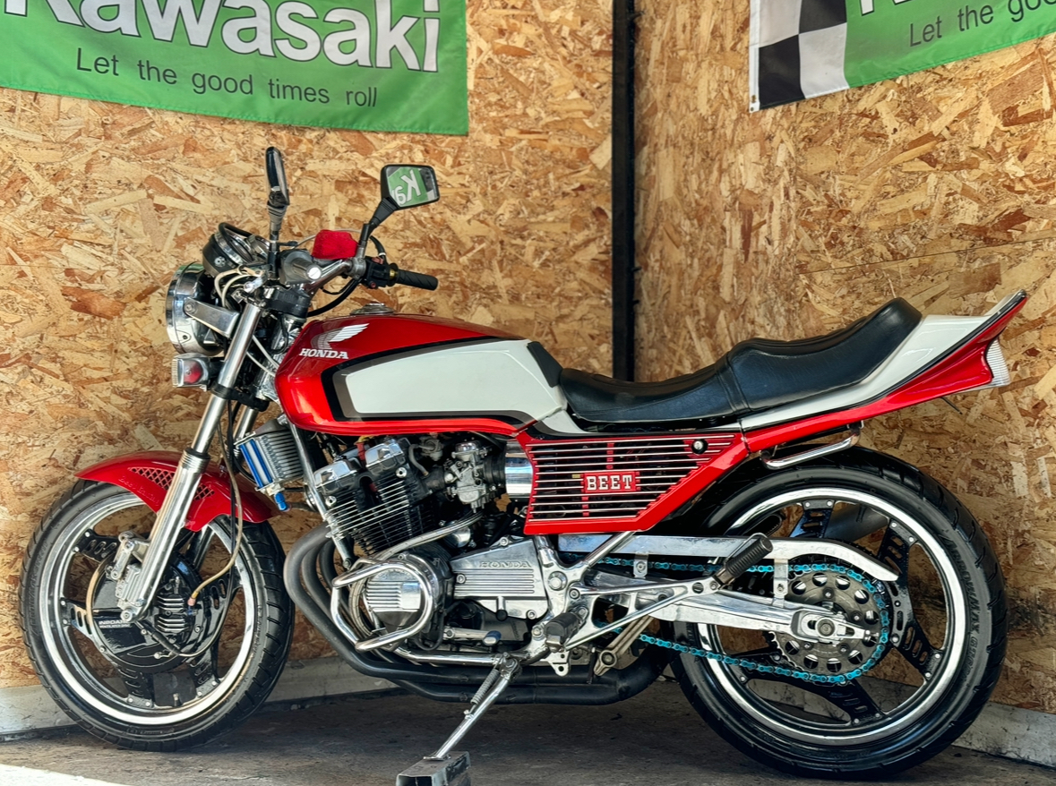 京都～ HONDA CBX400F 国内1型 カスタム メッキ 多数 2型エンジン キャブ 2型仕様 ローン可 検索) CBX550F CBR400F GS400 Z400FX XJ400D_画像2