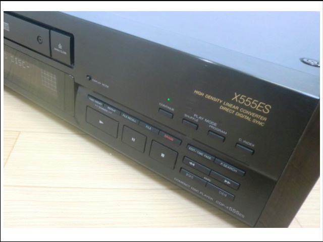  原文:◇◆SONY/ソニー◆CD PLAYER◆CDP-X555ES◆動作保証・美品◆◇