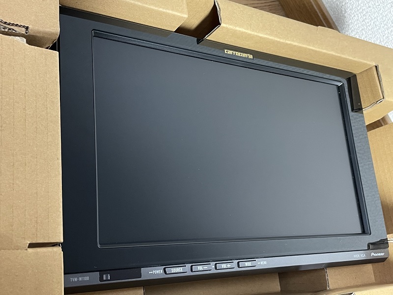  rare!*[ unused ]* Carozzeria Pioneer *11.0 wide VGA monitor *TVM-W1100