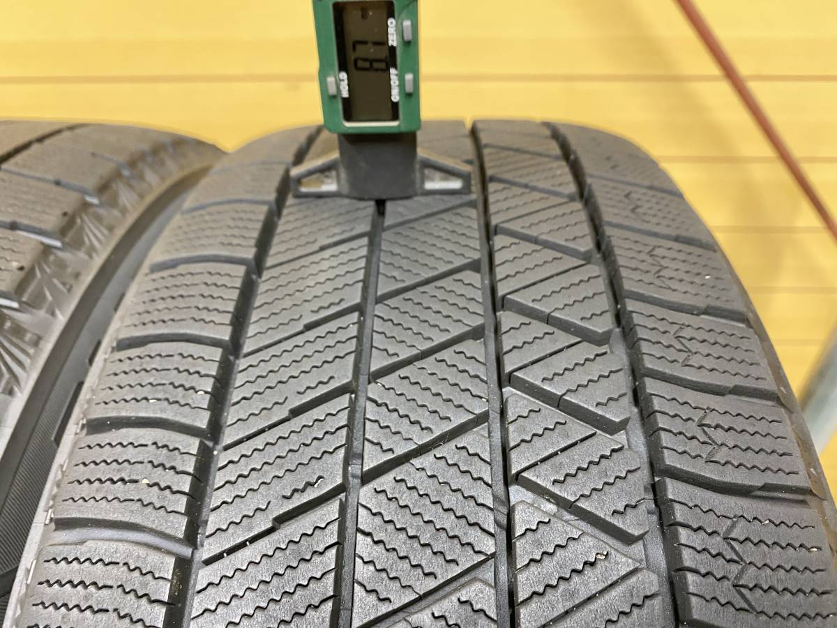 215/45R18・BRIDGESTONE VRX3スタッドレスタイヤ+アルミホイール4本セット・ノア、ヴォクシー、アテンザなど・冬タイヤ良質・中古_4本目