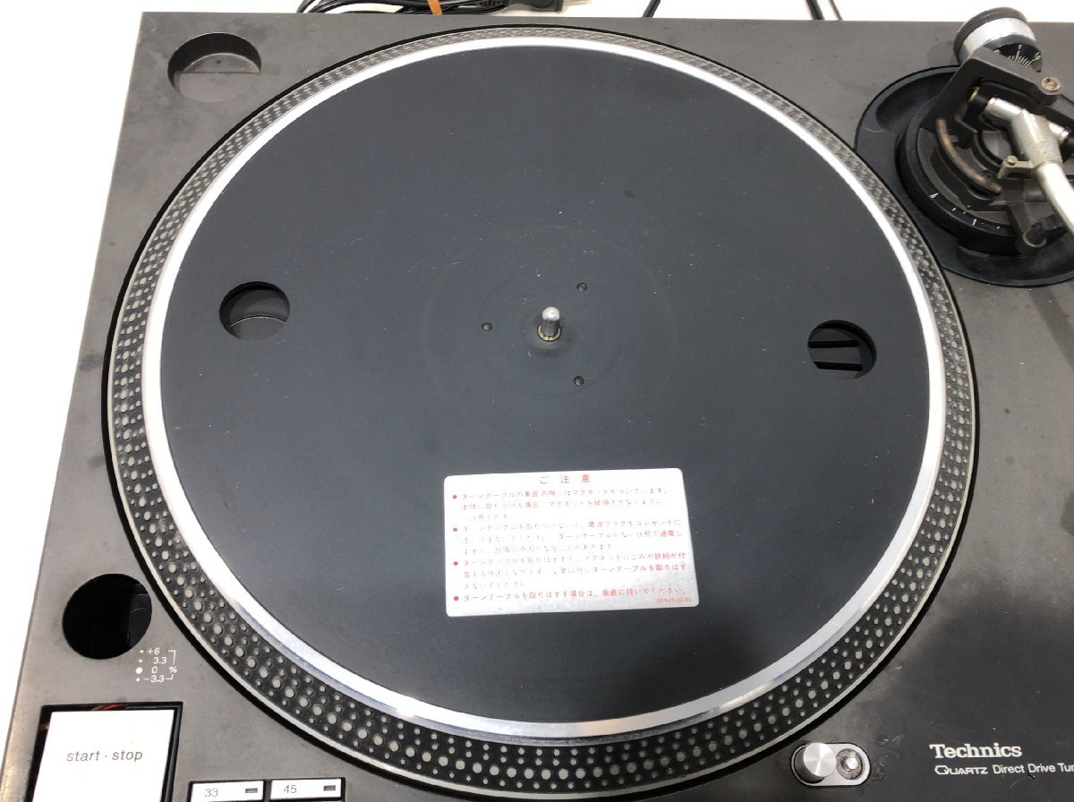 Technics テクニクス SL-1200MK3 ターンテーブル レコードプレーヤー●E111C688_画像3