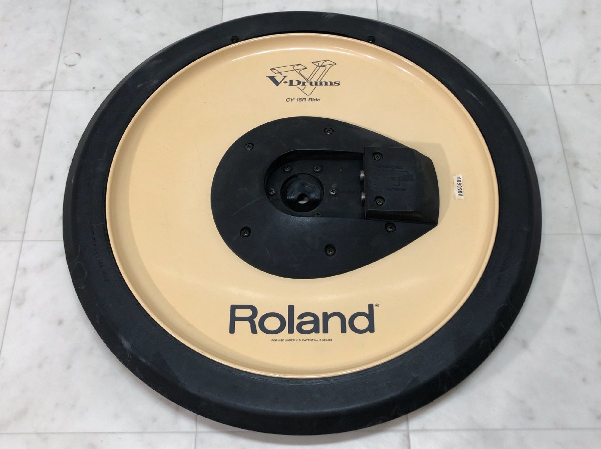Roland ローランド CY-15R V-Drums シンバルパッド ライド シンバル●E111T884_画像5