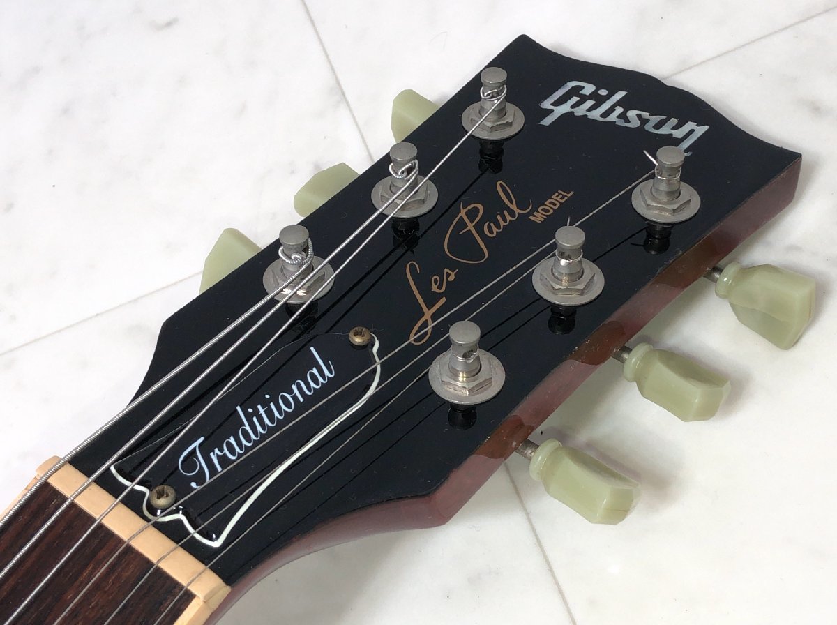 Gibson ギブソン Les Paul Traditional レスポール エレキギター ハードケース 付属●E111C681_画像6