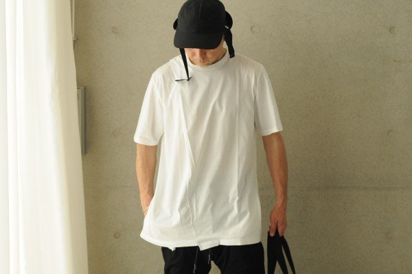 ripvanwinkle リップヴァンウインクル 22SS (R+221) CROSS JERSEY-T クロス ジャージ Tシャツ 白 M 定価17600円の画像1