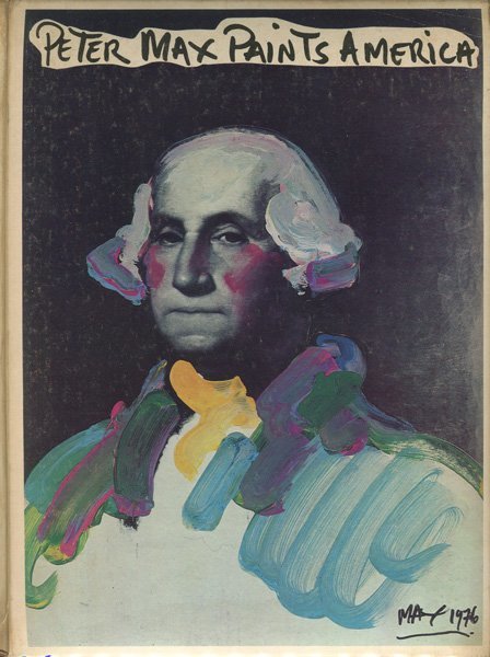 画集 d) Peter Max: Paints America
