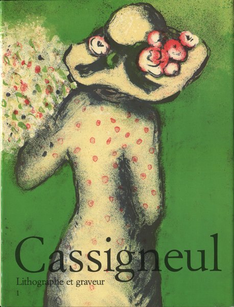 d) Cassigneul lithographe et graveur 1+2　2冊セット [Signed]