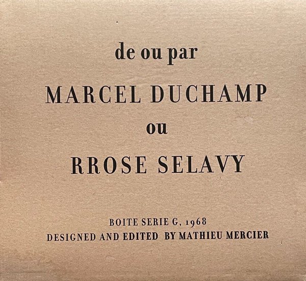 画集 Marcel Duchamp: Boite-en-Valise / Museum in a Box
