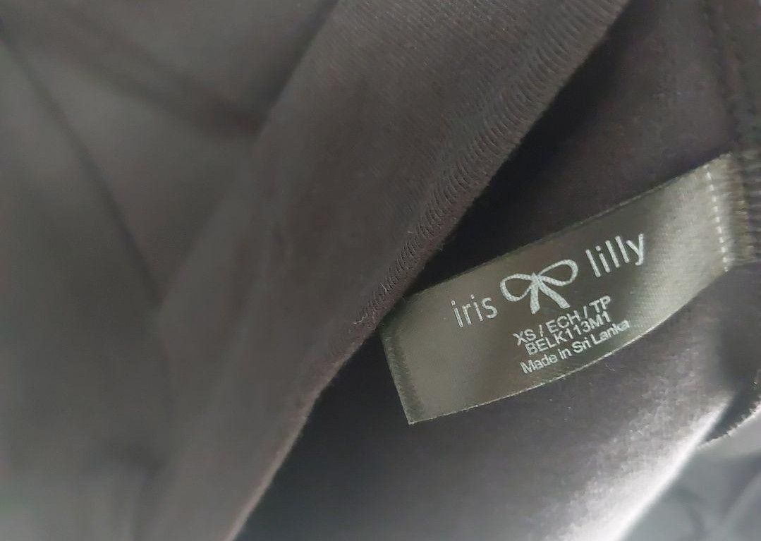 Iris & Lilly★トップス　暖かいサーマル素材長袖シャツ　XS