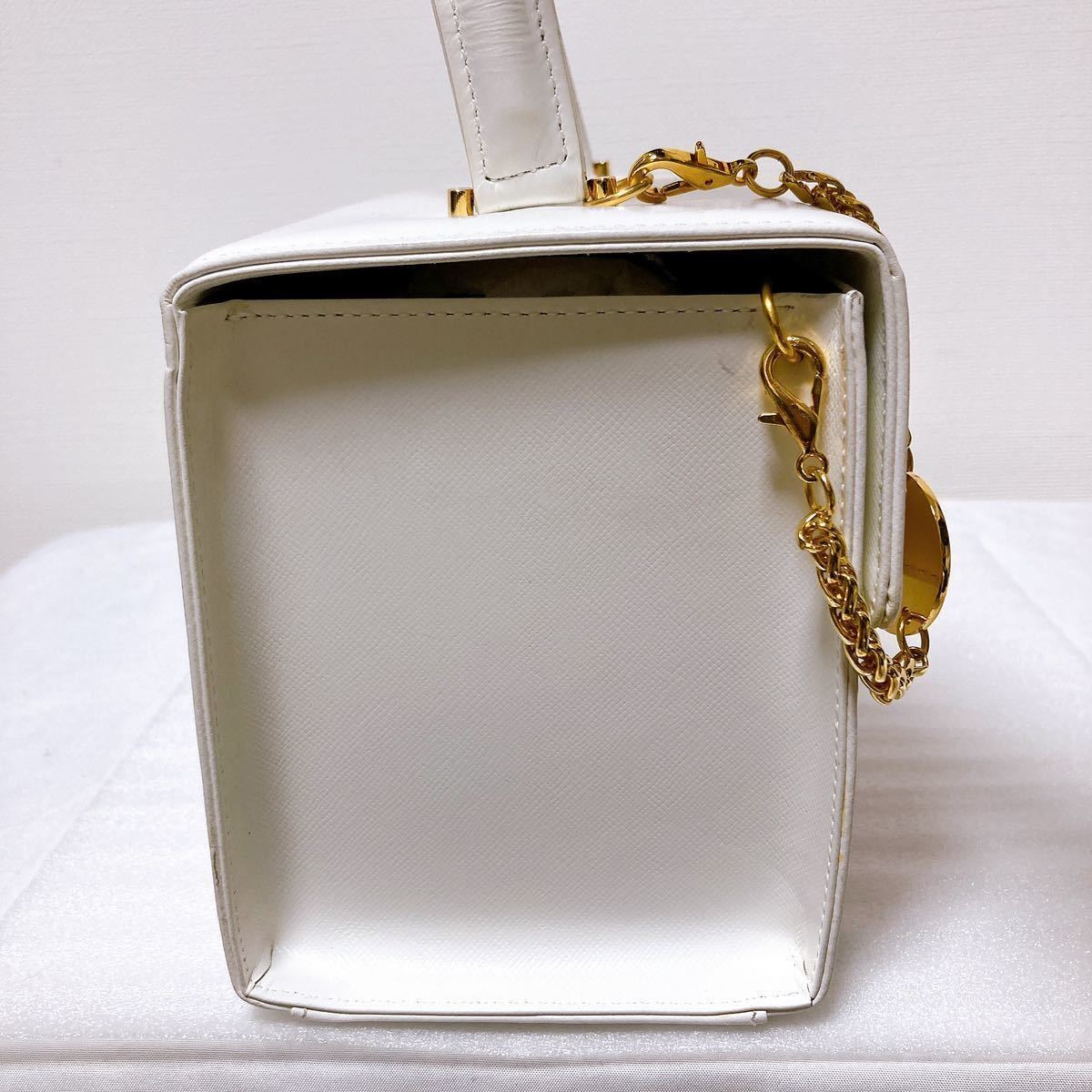 保管品美品VERSACE ヴェルサーチハンドバッグバニティバッグBOX 保管品美品VERSACE ヴェルサーチハンドバッグバニティバッグBOX