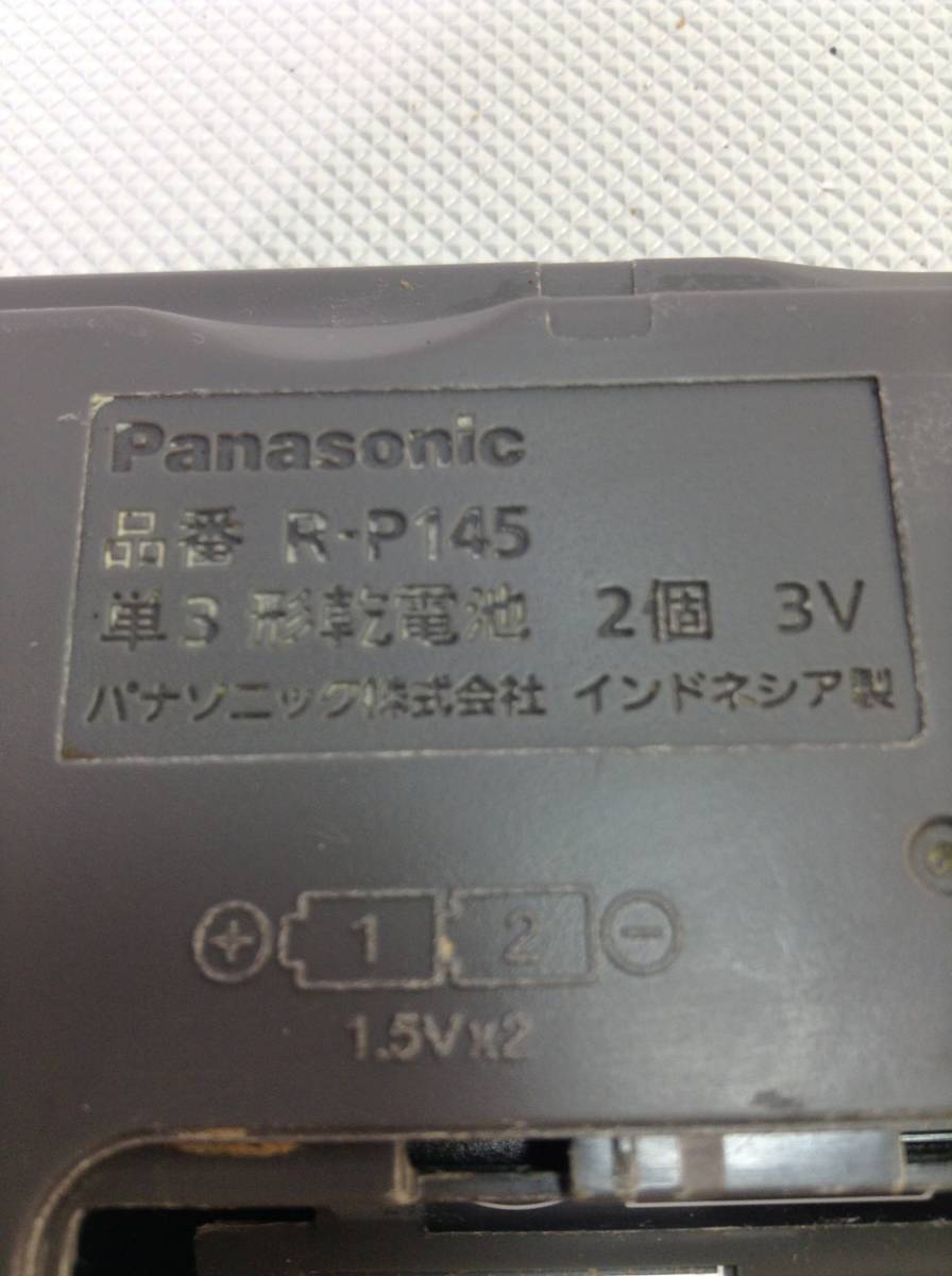 U883●Panasonic パナソニック AMコンパクトラジオ ラジオ R-P145 【ジャンク】_画像7