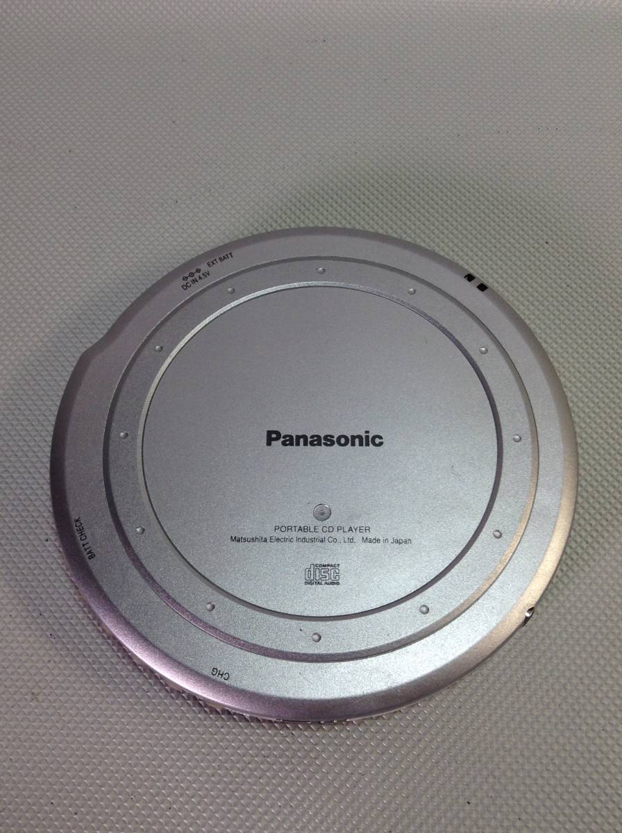 U1095●Panasonic パナソニック MP3 ポータブルCDプレーヤー CDウォークマン 本体のみ SL-CT700　_画像2