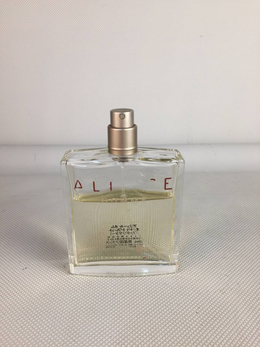 A8819●CHANEL シャネル ALLURE HOMME アリュール オム オードゥ トワレット ヴァポリザター 香水 フレグランス 100ml 保証あり 中古_画像1