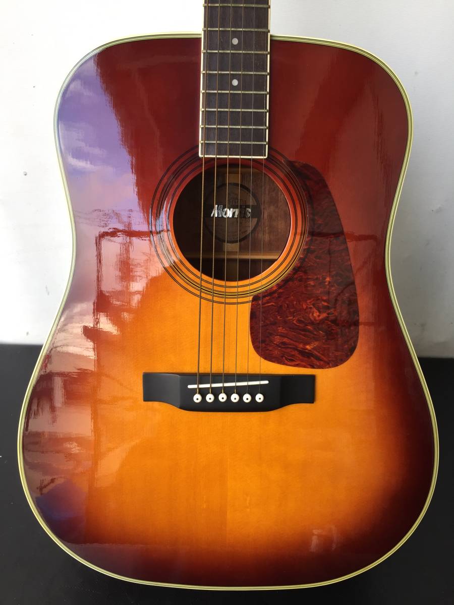 A8907●Morris モーリス クラシックギター アコースティックギター MD-507 ケース付き 保証あり 中古 美品_画像5
