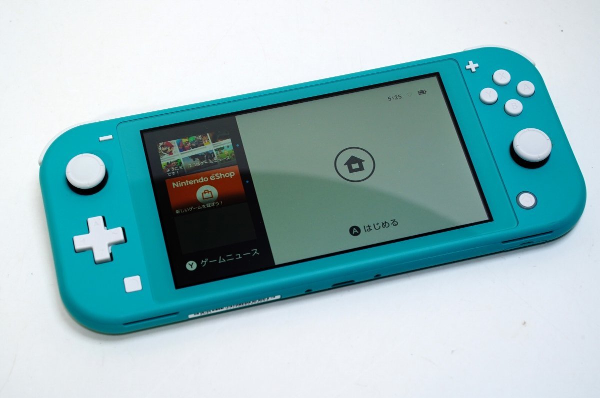 1円 任天堂 Nintendo Switch Lite 本体 セット ターコイズ 箱付き