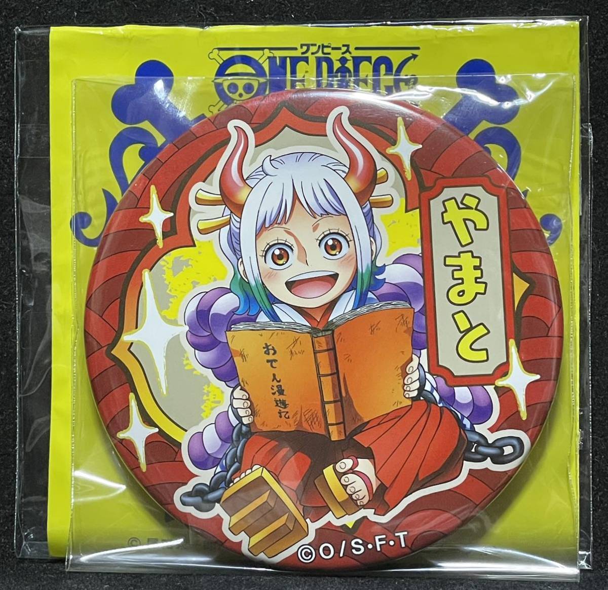 未使用品】 ワンピース 缶バッジ 黄 yellow ver2 麦わらストア 未使用品】 ワンピース 缶バッジ 黄 yellow ver2 麦わらストア