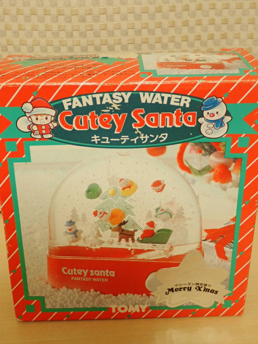 TOMY ウォーターゲーム トミー クリスマス サンタ サンタクロース 雪だるま 限定版 おもちゃ レトロ　ウオーターゲーム Water Game 難あり_箱に傷みあります。