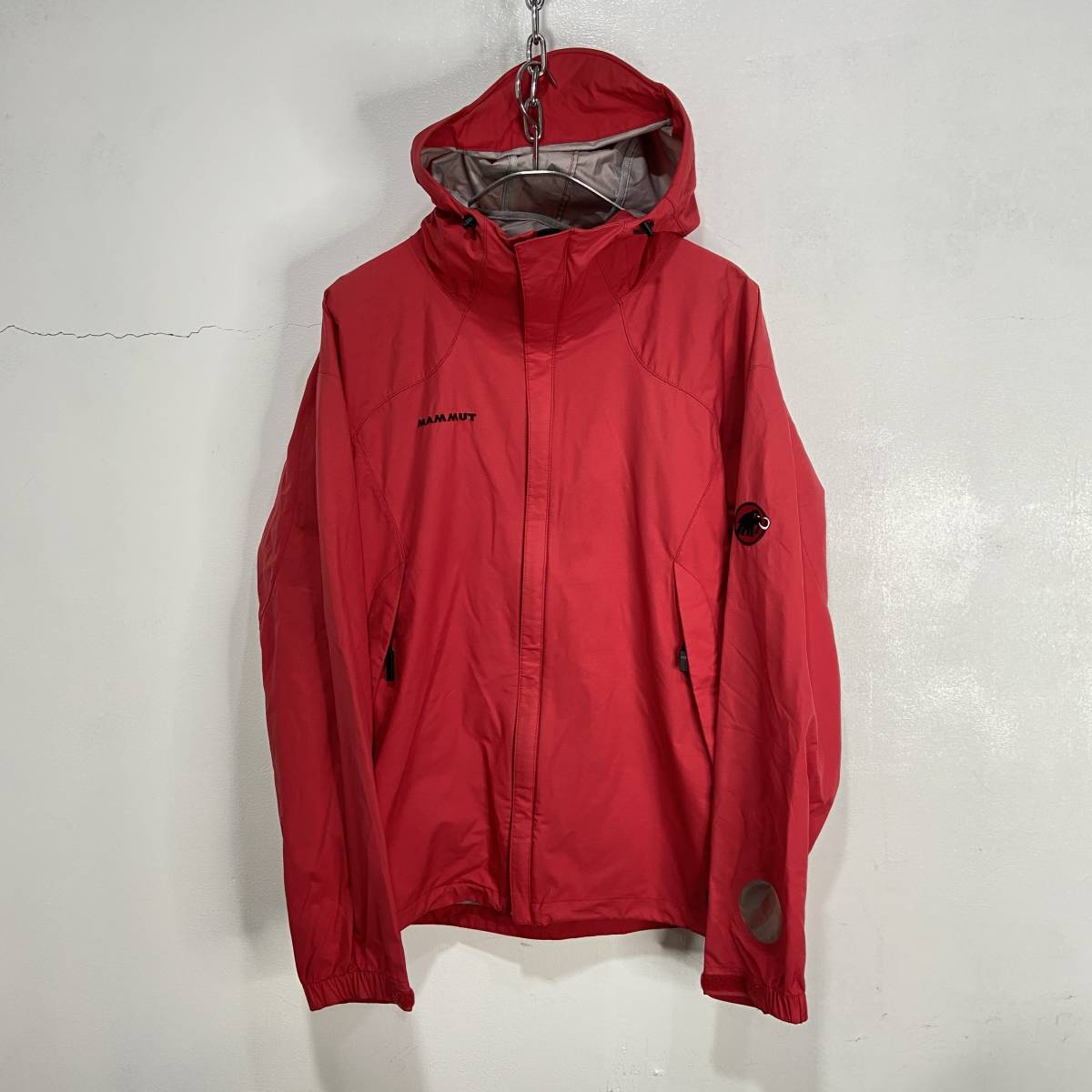  free shipping *MAMMUT* Mammut * Gore-Tex active Shell Advance do jacket * nylon jacket * red *M*J23