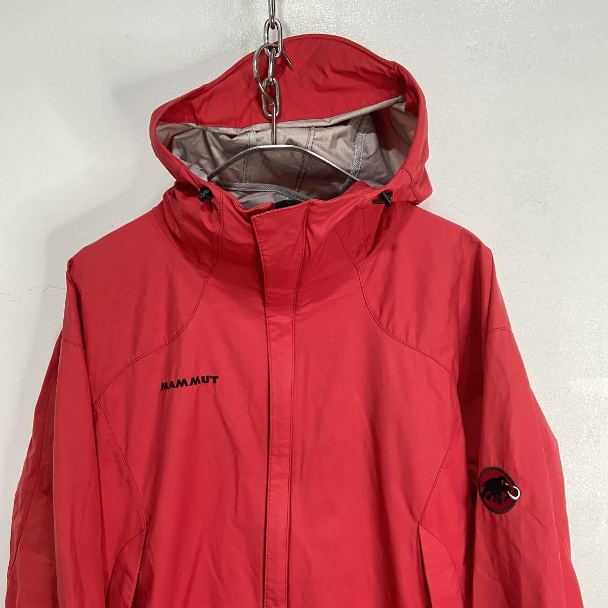  free shipping *MAMMUT* Mammut * Gore-Tex active Shell Advance do jacket * nylon jacket * red *M*J23