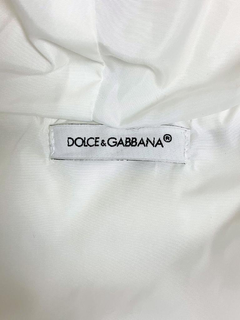 【送料込】【女の子用】DOLCE&GABBANA ドルチェアンドガッバーナ コート 150cm 11/12 144-156cm ブラック×オフホワイト他 s3406071_画像4