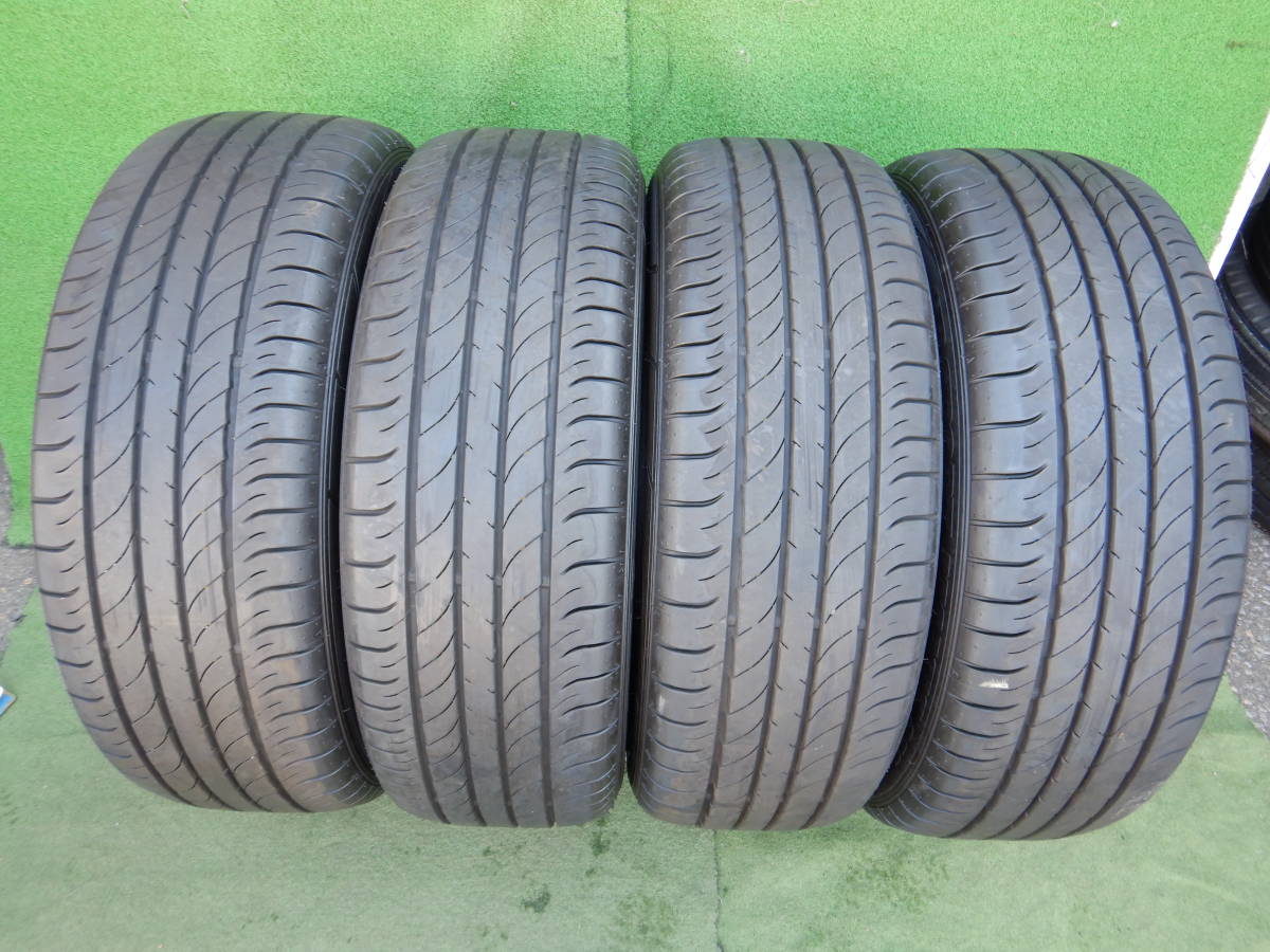 ★DUNLOP SP SPORT MAXX050★235/55R20 102V 残り溝:8部山以上 2022年 傷、汚れ、片べり等あり 4本 MADE IN JAPAN_画像1