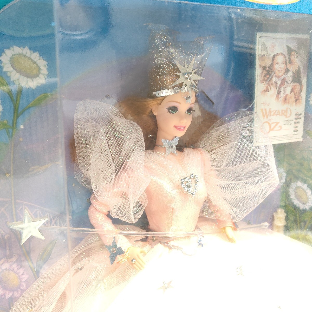 6 ★未使用★ Barbie バービー 人形 オズの魔法使い 北のいい魔女 グリンダ IN THE WIZARD OF OZ マテル MATTEL ハリウッド ドール SC_画像3