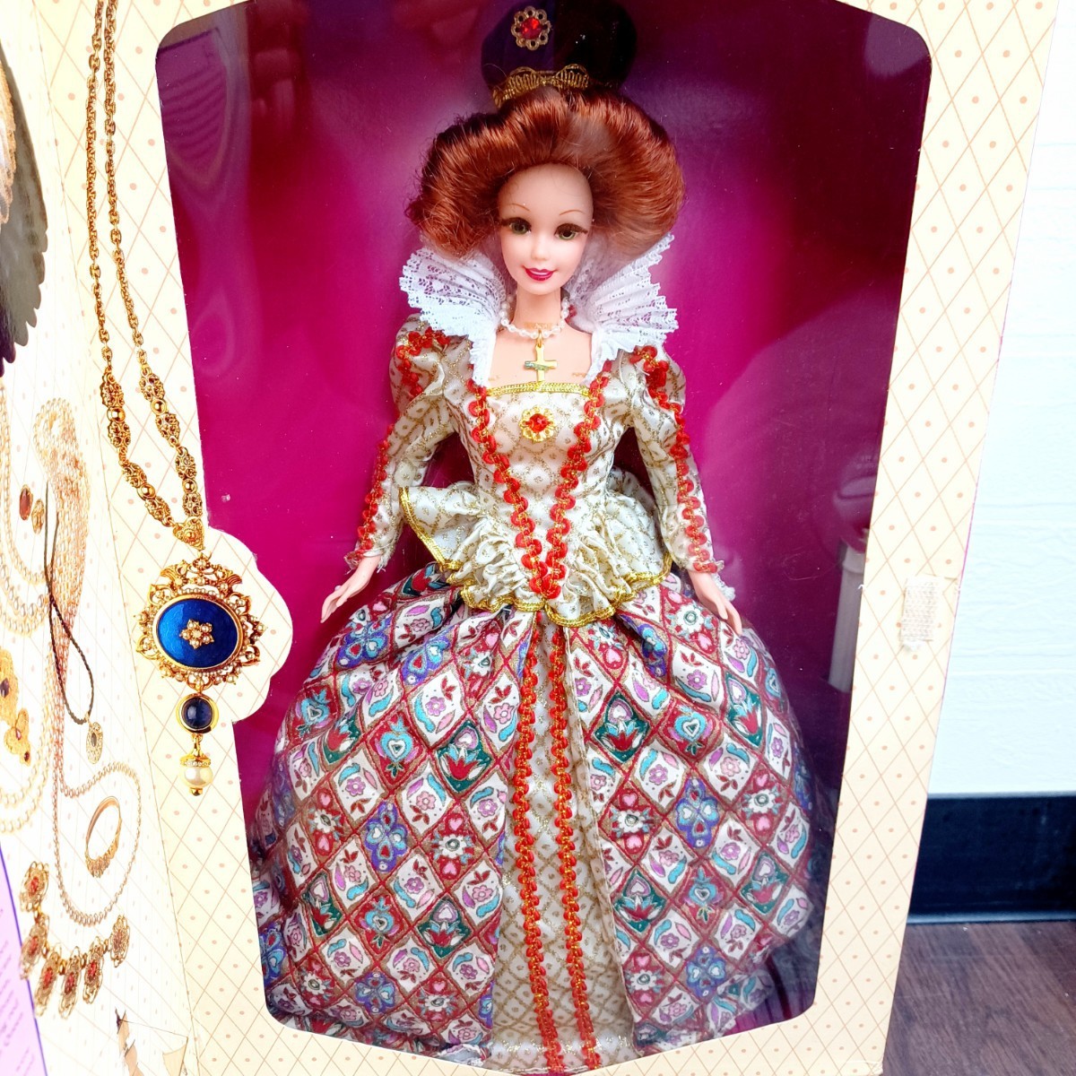 12 ★未開封品★ 希少 The Great Eras Elizabethan Queen Barbie エリザベス女王 バービー エリザベスクイーン バービー人形 マテル WK