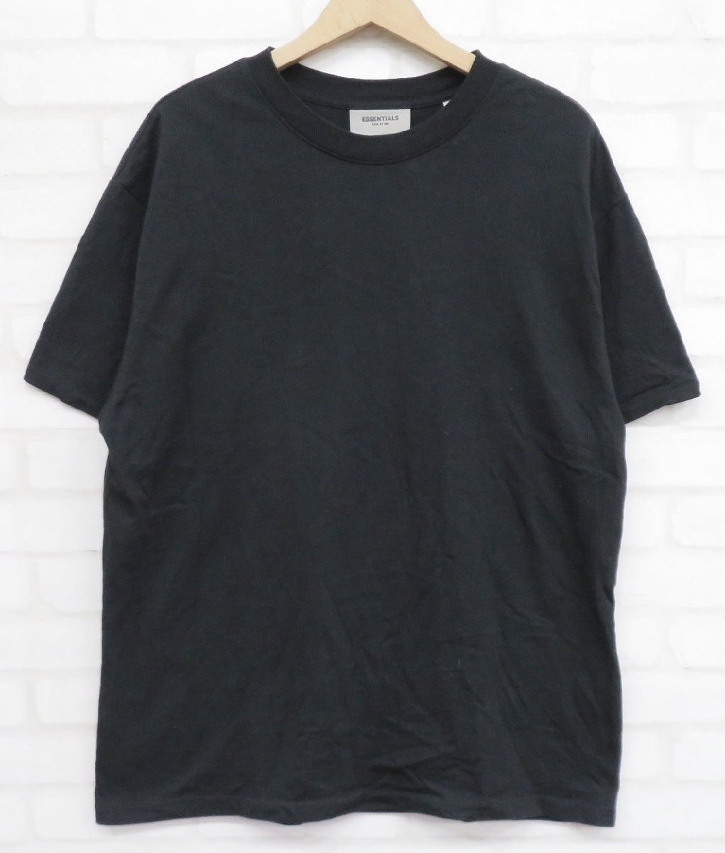 7T7660【クリックポスト対応】ESSENTIALS BACK PRINT LOGO S/S TEE エッセンシャルズ 半袖バックプリントロゴTシャツの画像2