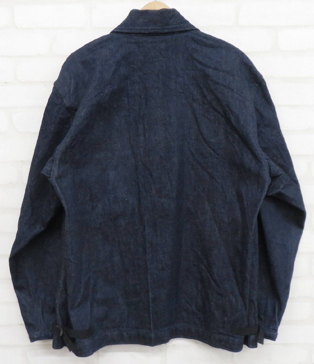 3J2869/未使用品 BONCOURA A-2 Jacket Denim ボンクラ デニムジャケット_画像3