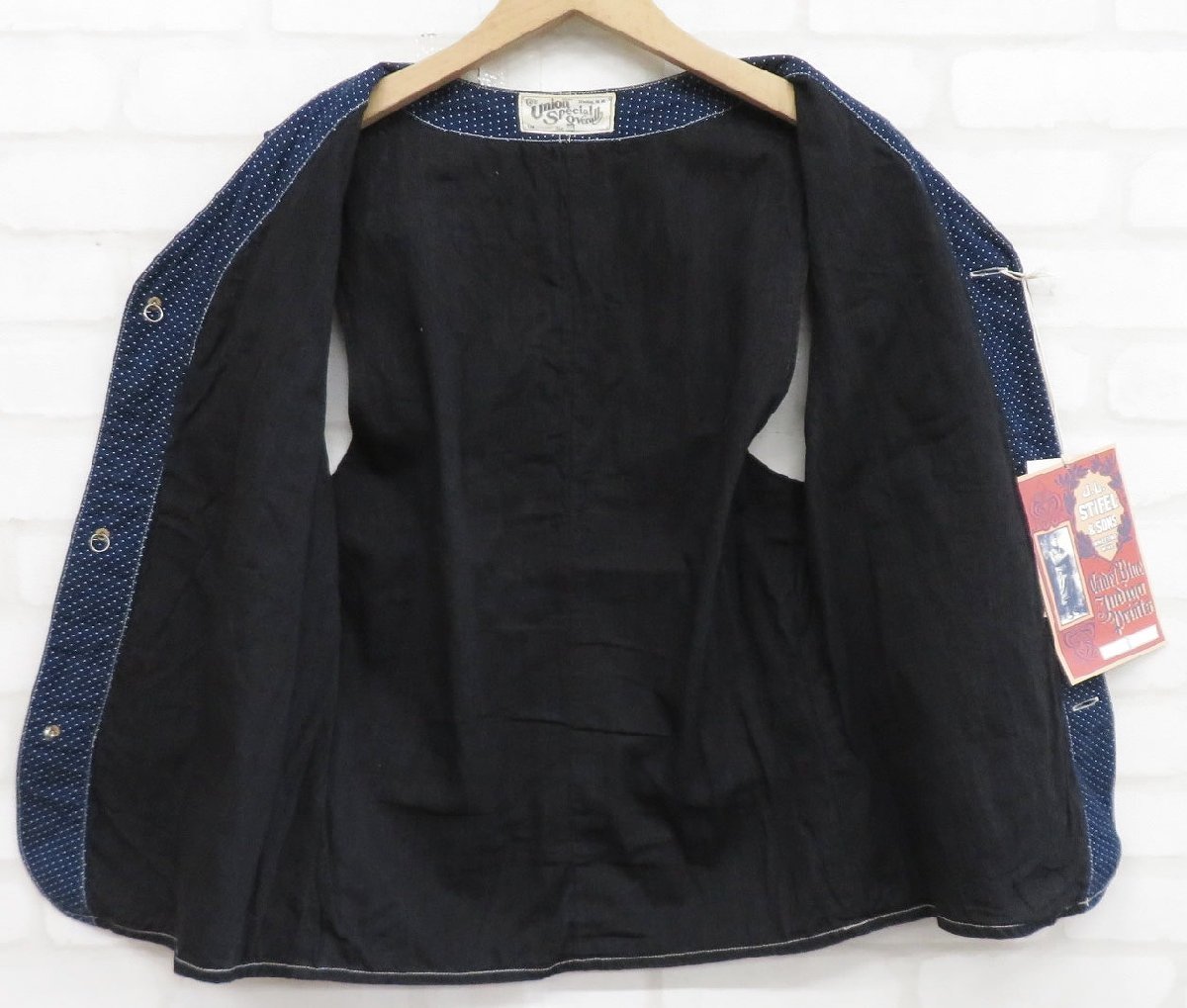 7T7552/FREEWHEELERS TRACKWALKER VEST ポルカドット 7T7552/FREEWHEELERS TRACKWALKER VEST ポルカドット