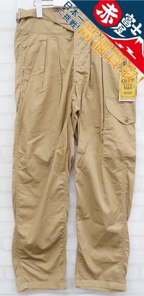 3P4729/未使用品 FREEWHEELERS GURKHA TROUSERS 1822025 フリーホイーラーズ グルカトラウザー パンツ_画像1