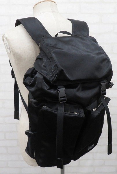 1B6037-2/未使用品 foot the coacher×PORTER MINIMAL BACK PACK フットザコーチャー ポーター ミニマルバックパック リュック_画像2