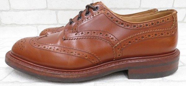 2S8276/Tricker's BOURTON 5633 ウィングチップシューズ トリッカーズ バートン カントリーシューズ_画像3