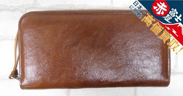 2A6857/THE REAL McCOY'S HAND DYED HORSEHIDE LONG WALLET MW19101 リアルマッコイズ ホースハイド レザー 長財布 ロングウォレット