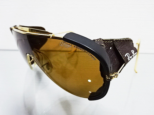 廃盤 希少 風防 80s B&L Wings USA ブラウン ボシュロム 廃盤 希少 風防 80s B&L Wings USA ブラウン ボシュロム