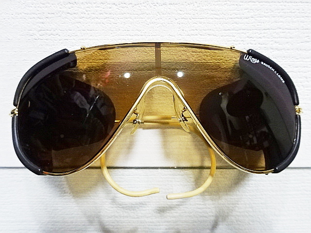 廃盤 希少 風防 80s B&L Wings USA ブラウン ボシュロム 廃盤 希少 風防 80s B&L Wings USA ブラウン ボシュロム