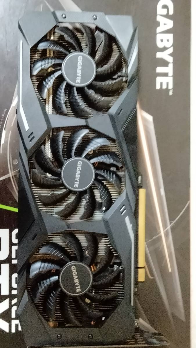 GIGABYTE GV-N2070WF3-8GC [RTX2070GDDR6 8GB] GEFORCE RTX 2070搭載 グラフィックボード 中古_画像3